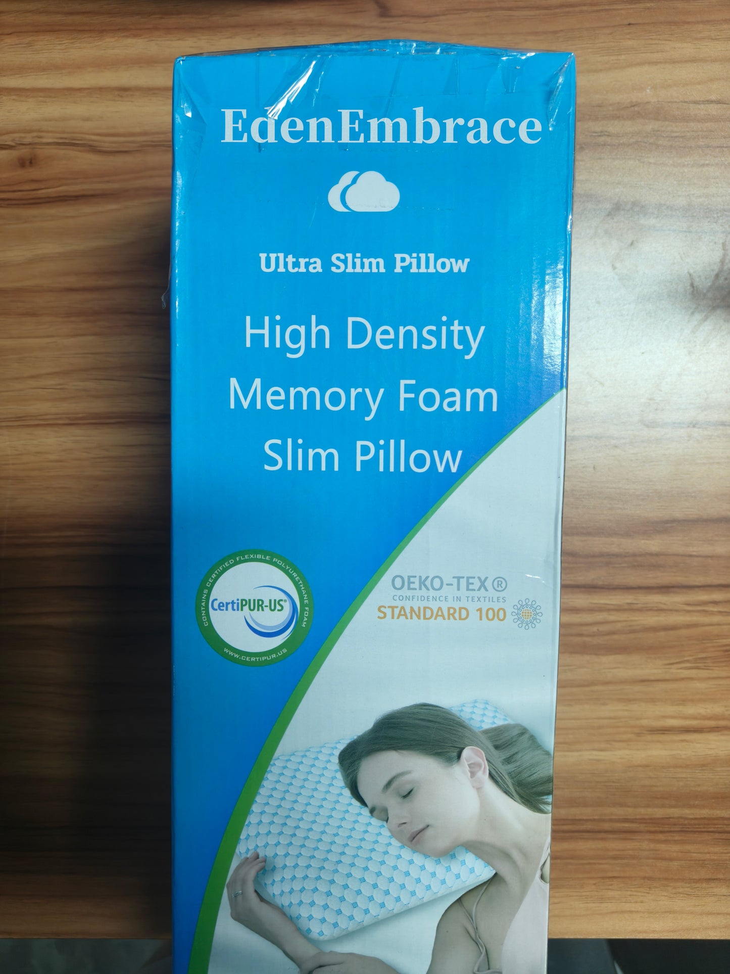 Low Profile Memory Foam Pillow