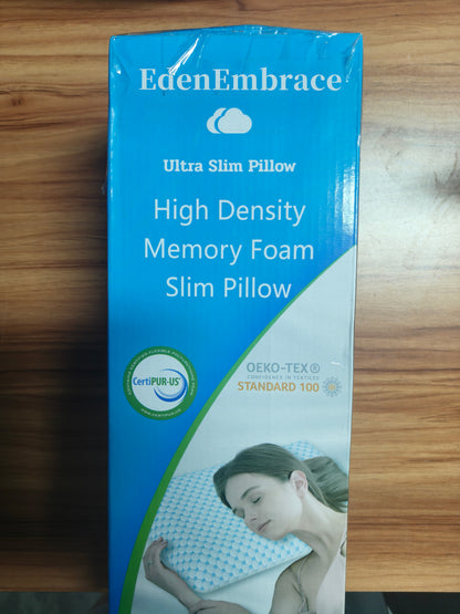 Low Profile Memory Foam Pillow